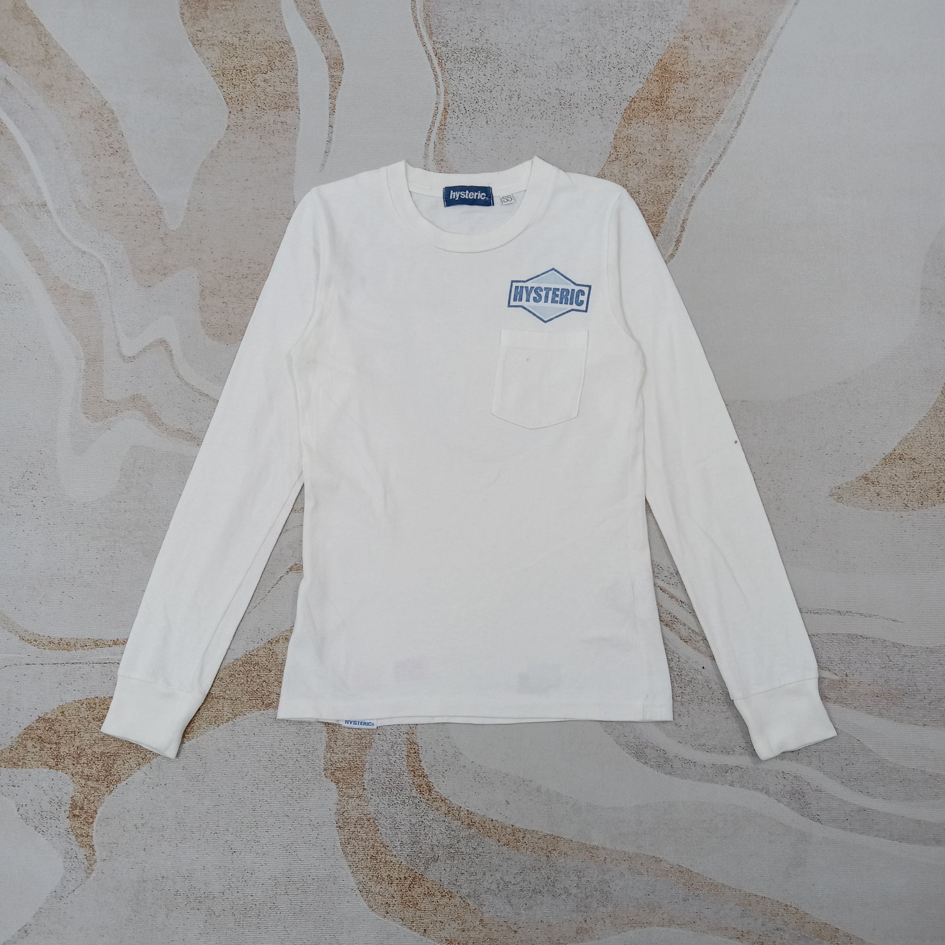Hysteric Glamour Hysteric Glamour Japanese Brand Surf Pocket Tshirt C267N16 Size US XS / EU 42 / 0 - 4 Thumbnail