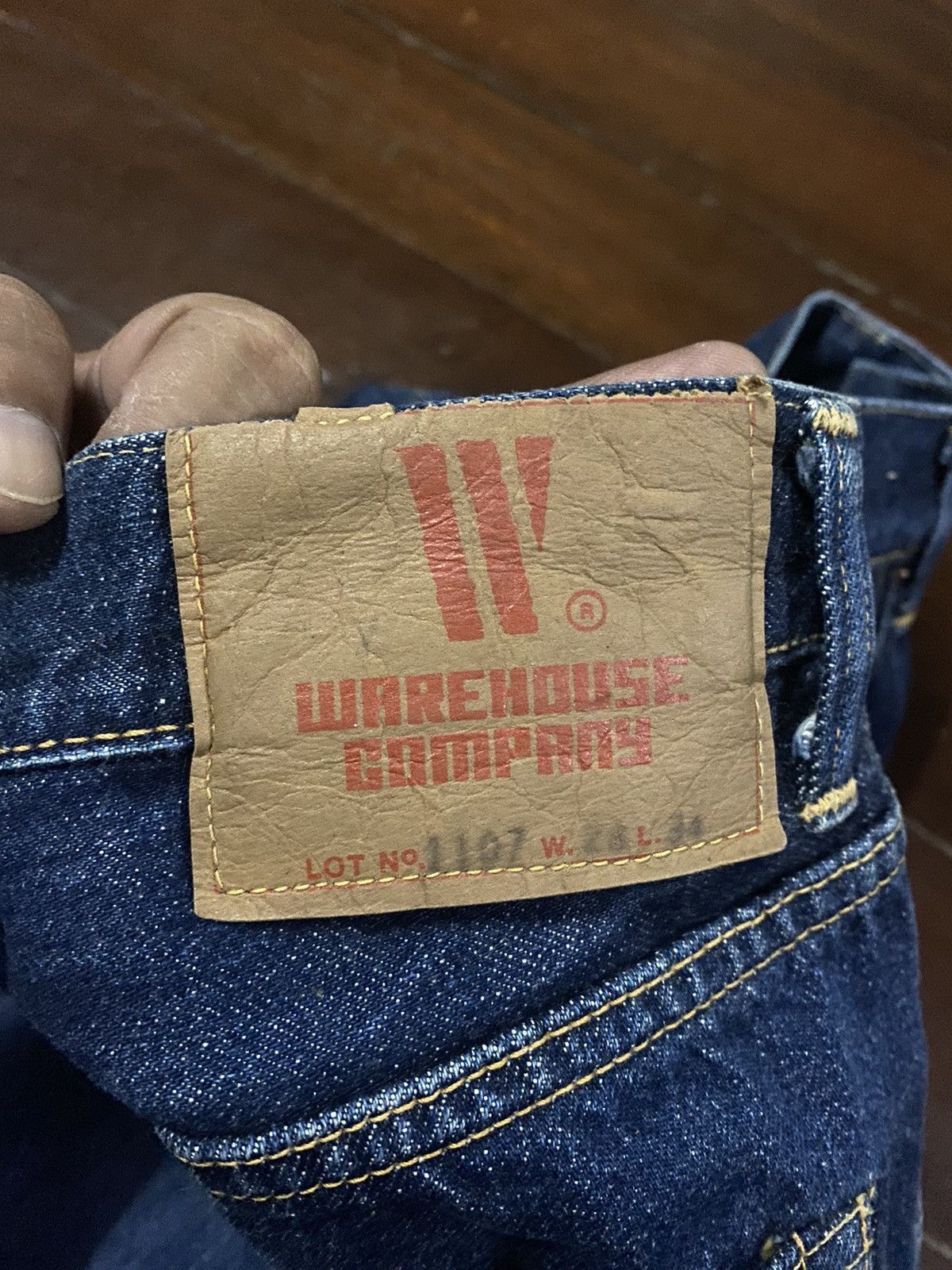 Warehouse AMAZING FIRE 🔥 VTG WAREHOUSE COMPANY BOOT CUT Size US 28 / EU 44 - 21 Thumbnail