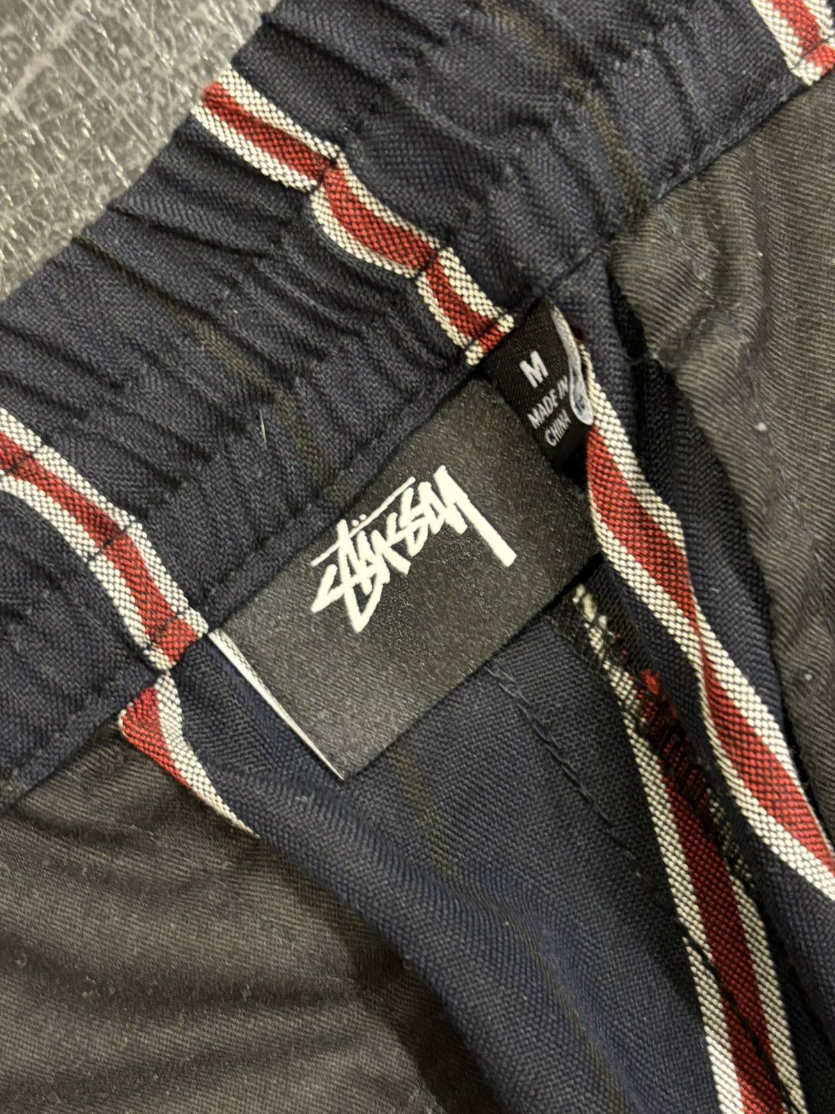 Stussy Stussy Striped Bryan Pants Size US 32 / EU 48 - 4 Thumbnail