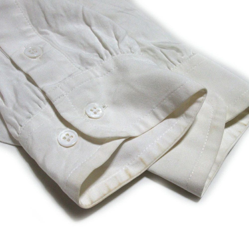 Yohji Yamamoto Yohji Yamamoto Pour Homme Silhouette Ruffle Wide Shirt Size US L / EU 52-54 / 3 - 4 Thumbnail