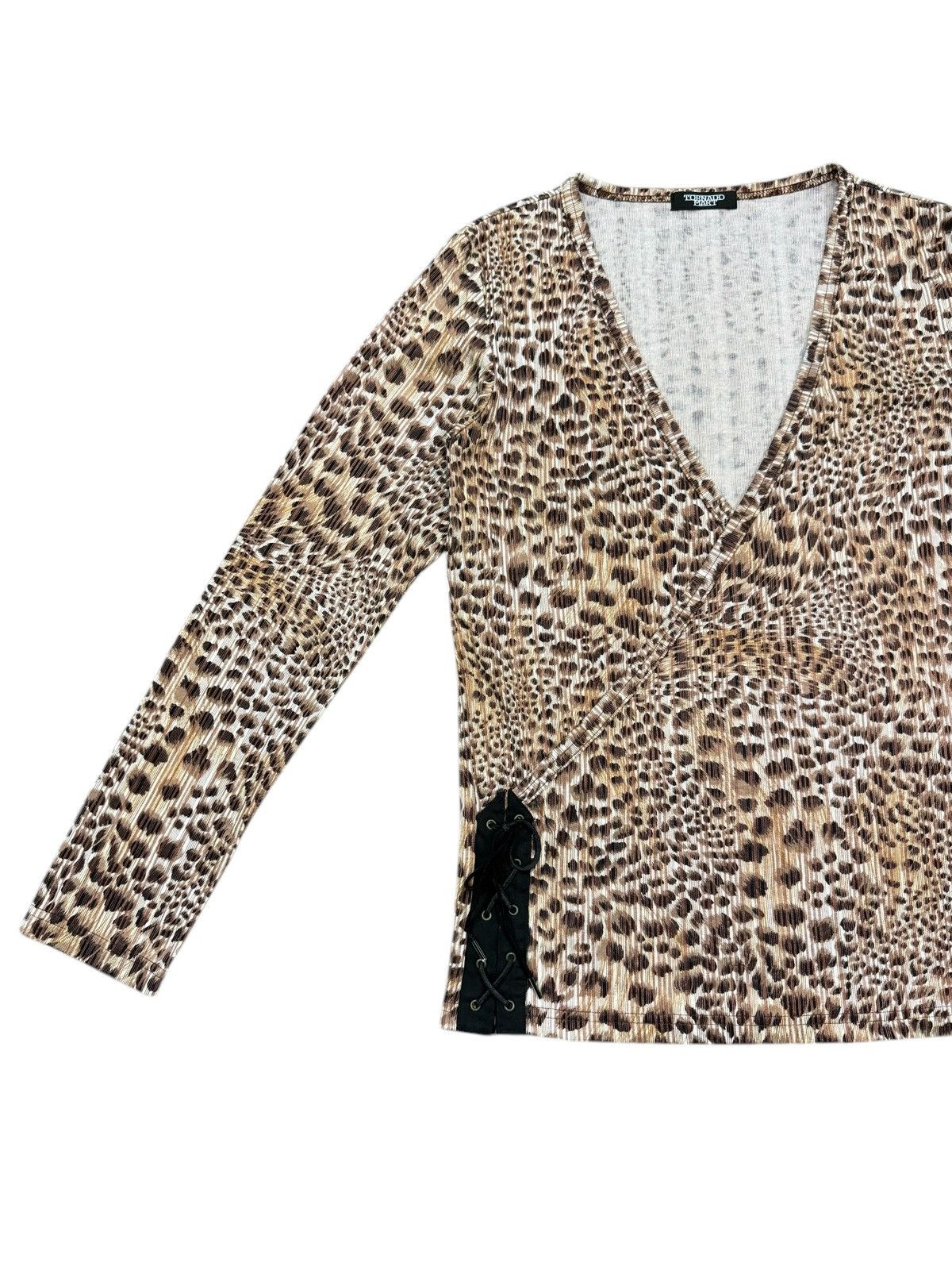 Tornado Mart RARE TORNADO MART LEOPARD LONG SLEEVE Size S / US 4 / IT 40 - 2 Thumbnail
