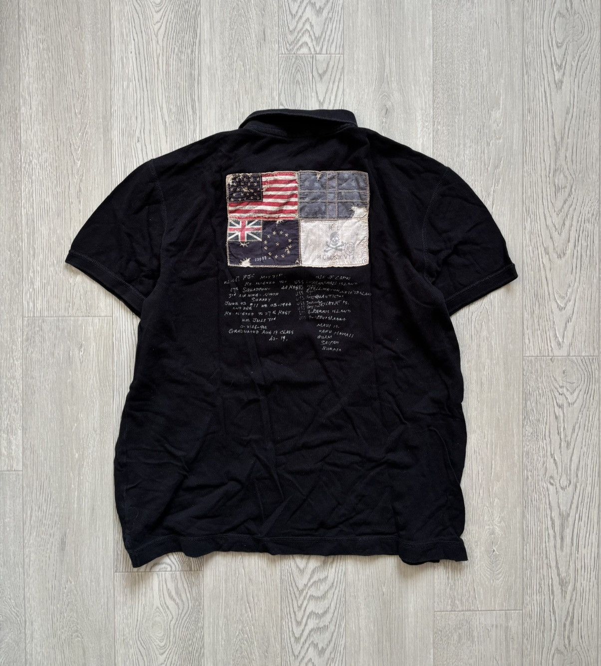 Vintage Polo Ralph Lauren RRL USA Flag