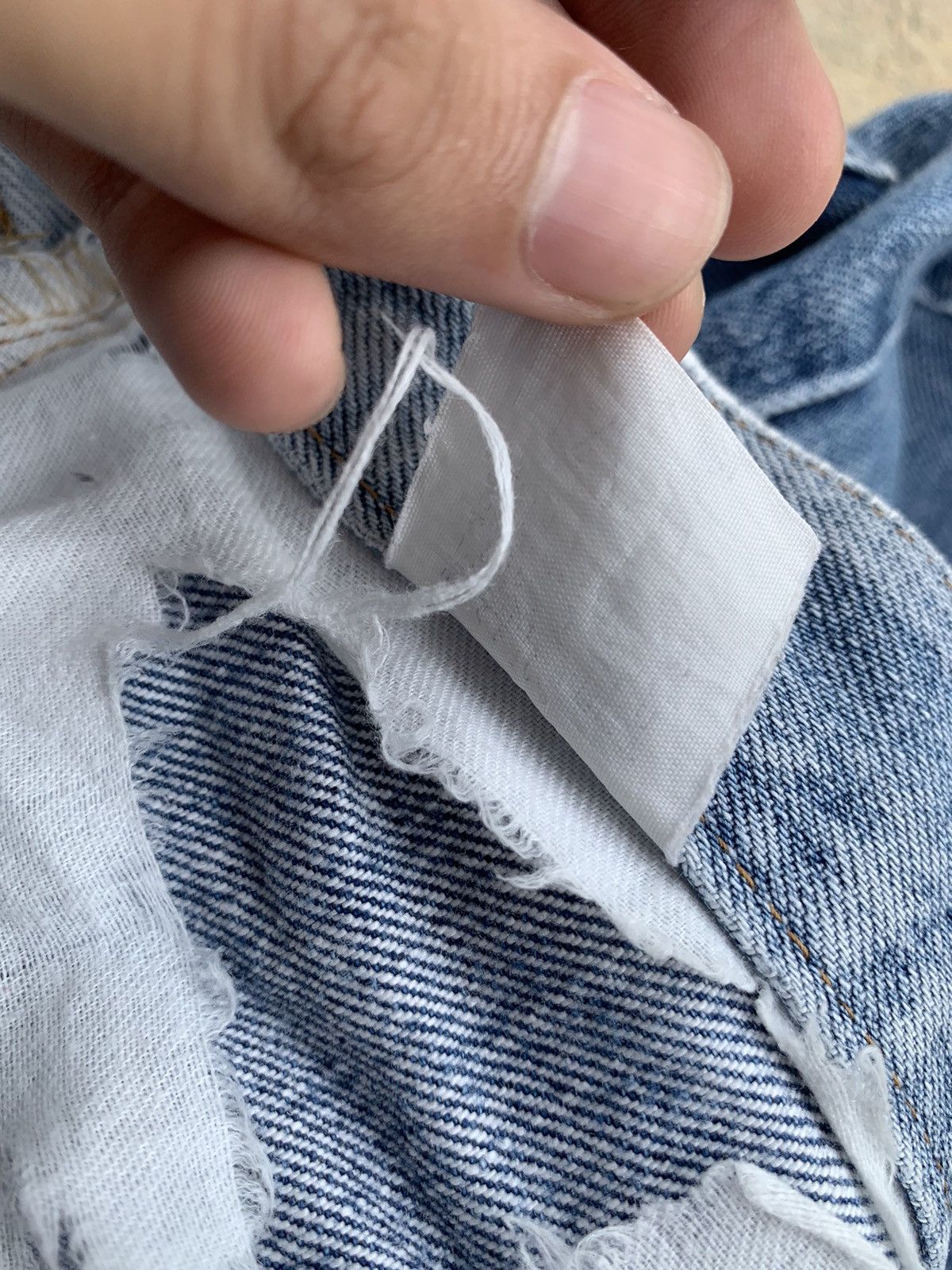 Japanese Brand × Vintage GO GETTER SELVEDGE DISTRESSED DENIM Size US 31 - 8 Thumbnail