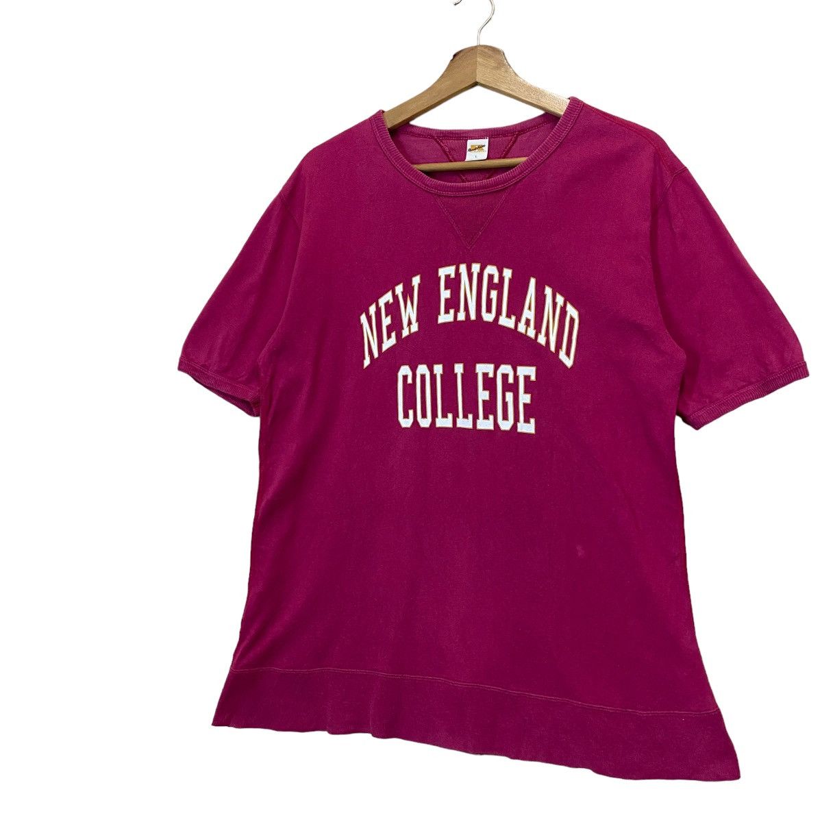 New England Shirt Company REPRODUCTION!! 80s New England Collage Shortsleeve Jumper Size US M / EU 48-50 / 2 - 3 Thumbnail