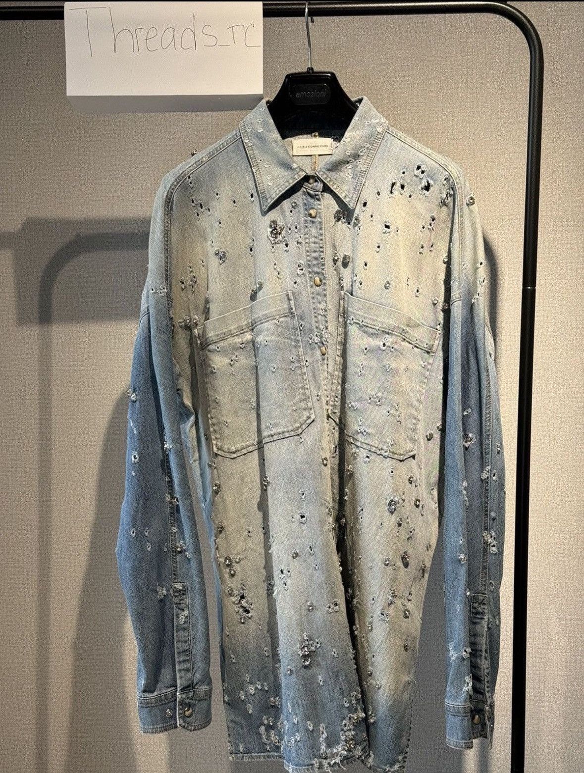 Faith Connexion Faith Connection Denim Shirt | Grailed