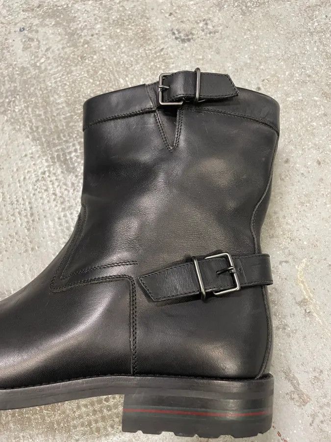 Gucci Gucci Straps Black Leather Boots Size US 8.5 / EU 41-42 - 7 Thumbnail