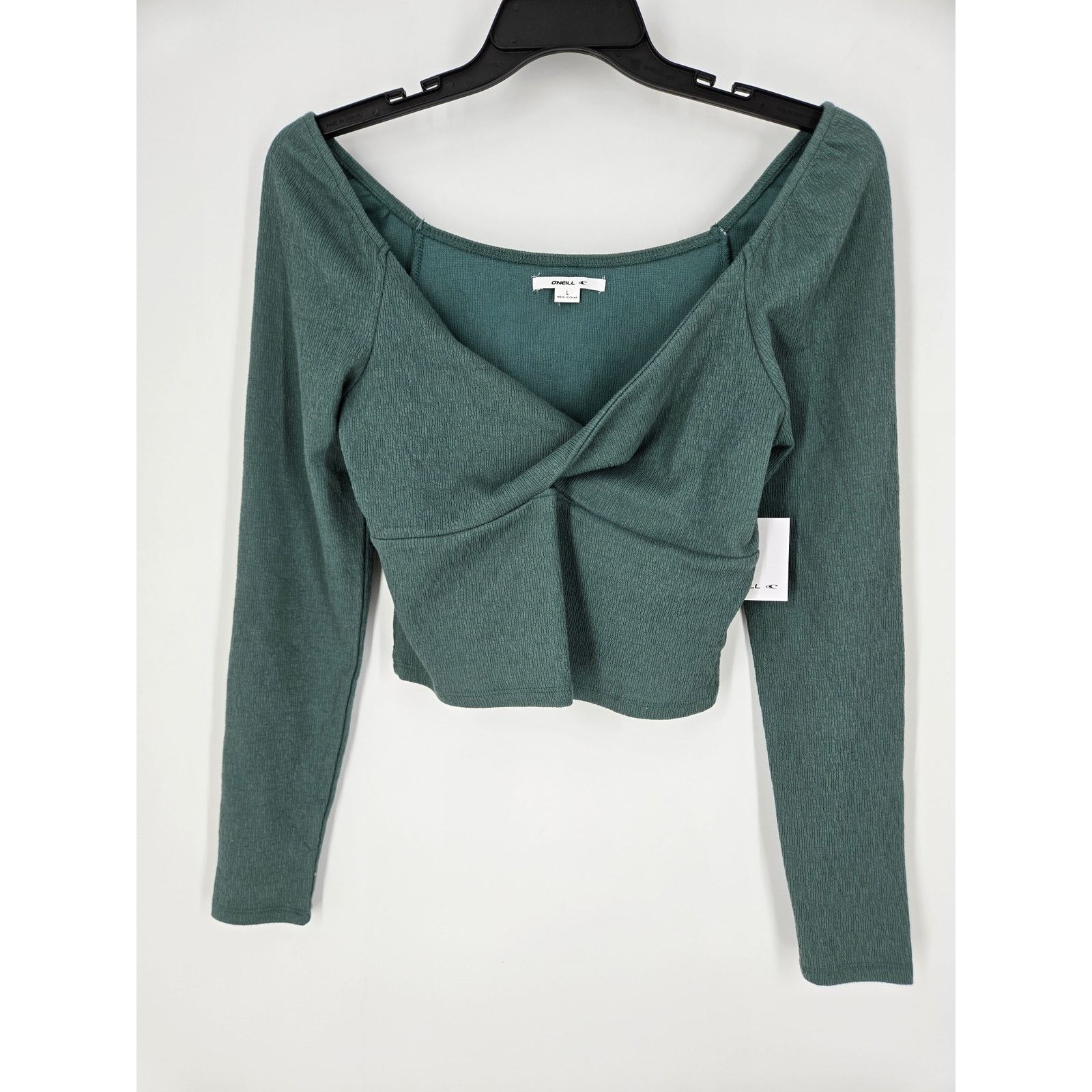 O'Neill NEW O'Neill Kristina Silver Pine Long Sleeve Center Twist XL Size XL / US 12-14 / IT 48-50 - 3 Thumbnail