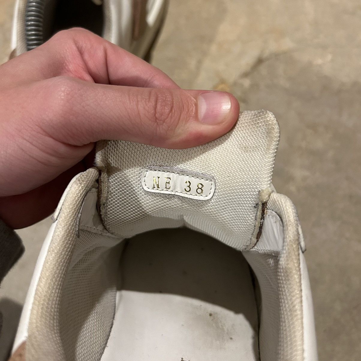 Christian Dior Monsieur × Designer × Dior Dior ID Calfskin Leather Platform Shoes White/Nude US 5.5 Size US 5.5 / EU 38 - 13 Thumbnail