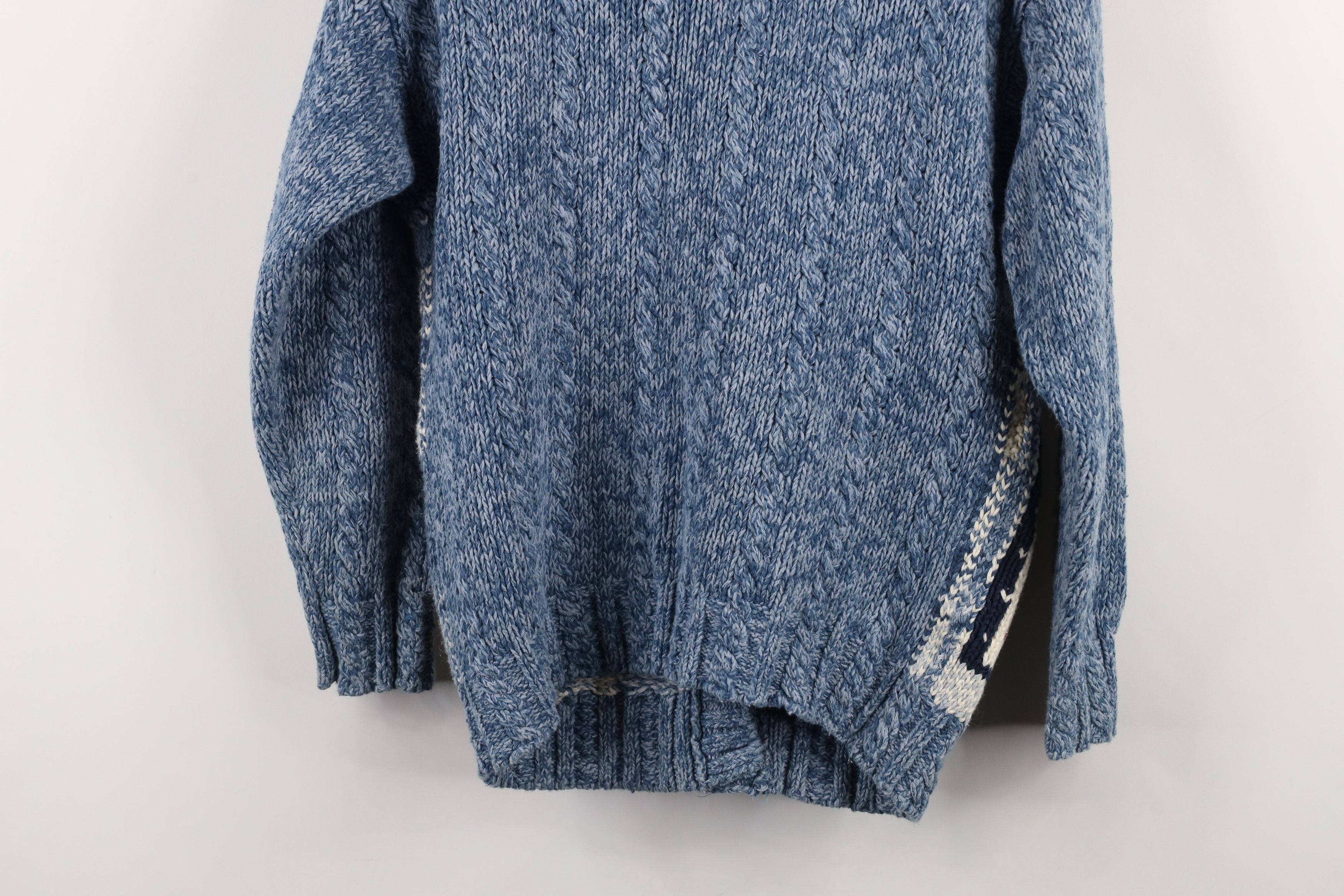 Vintage Vintage 90s Streetwear Checkered Flower Cardigan Sweater Size M / US 6-8 / IT 42-44 - 13 Thumbnail