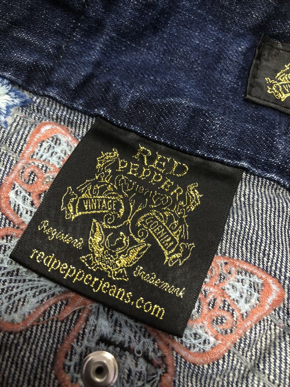 Designer × Hysteric Glamour × Japanese Brand Vintage Red Pepper Jeans Japanese Brand Size 31" - 21 Thumbnail