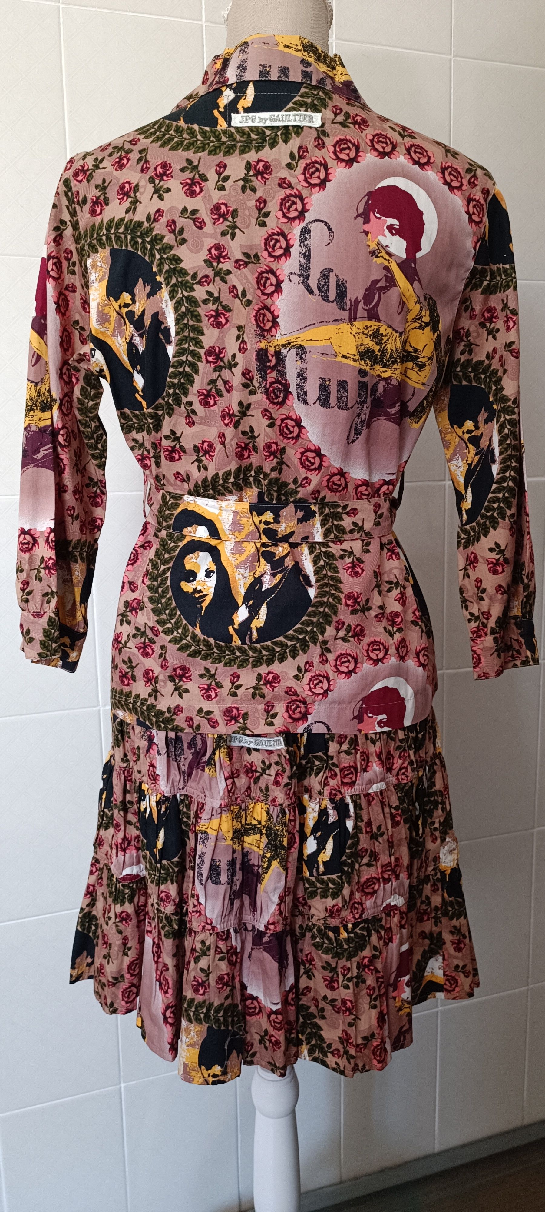 Jean Paul Gaultier 2000's - "La mujer" set - Jacket and mini skirt Size M / US 6-8 / IT 42-44 - 2 Thumbnail