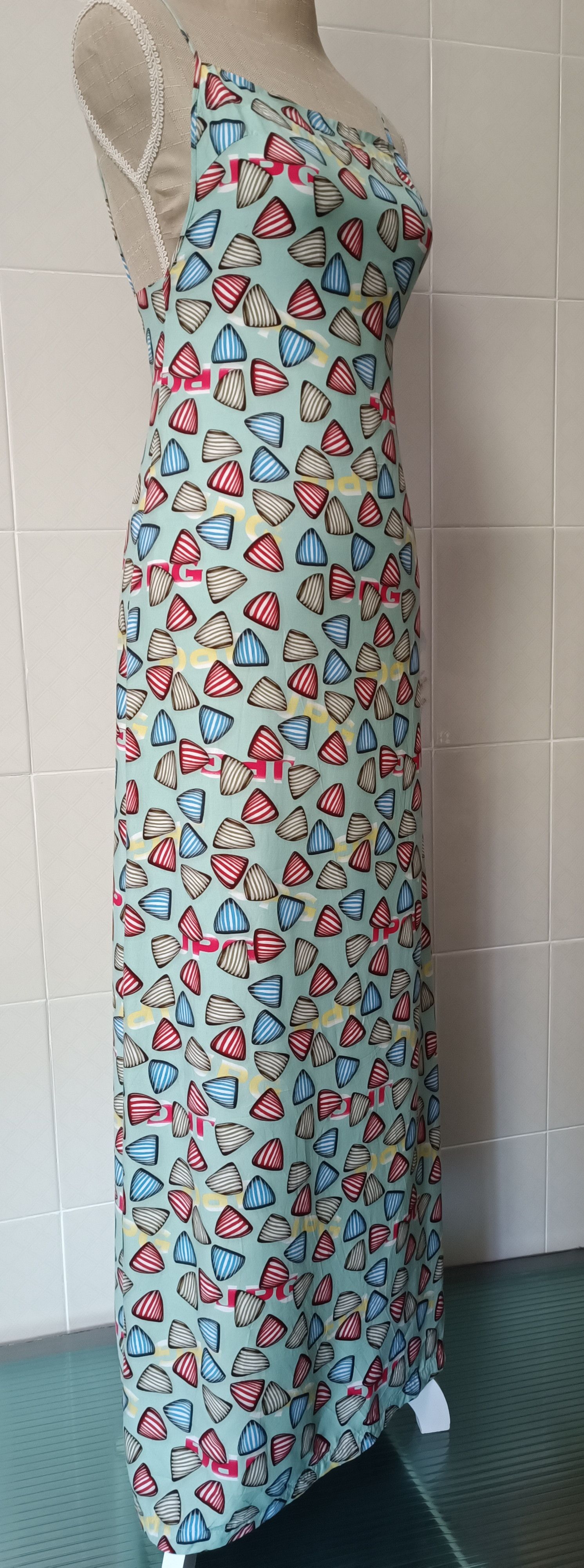 Jean Paul Gaultier SS2001 - Candies maxi dress Size XS / US 0-2 / IT 36-38 - 7 Thumbnail