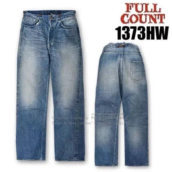 Full Count & Co. FULLCOUNT Classic Blue Denim Jeans. Size US 36 / EU 52 - 1 Thumbnail