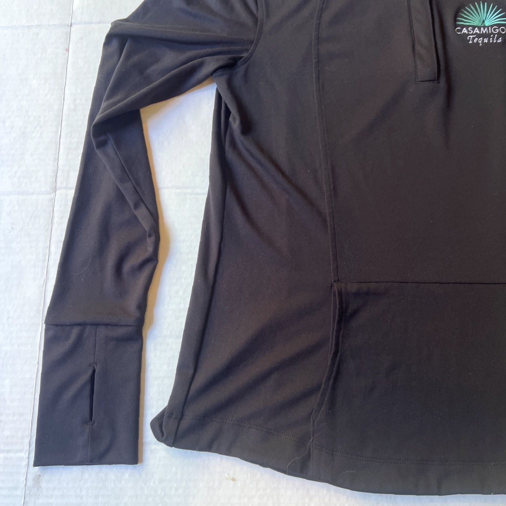 Vintage VINTAGE Rare Heather Grey Casamigos Tequila Hoodie Sweatshirt Womens Small Graphic Logo Zip Pockets All Seasons Tequila Drinker Mens Womens Size S / US 4 / IT 40 - 2 Thumbnail