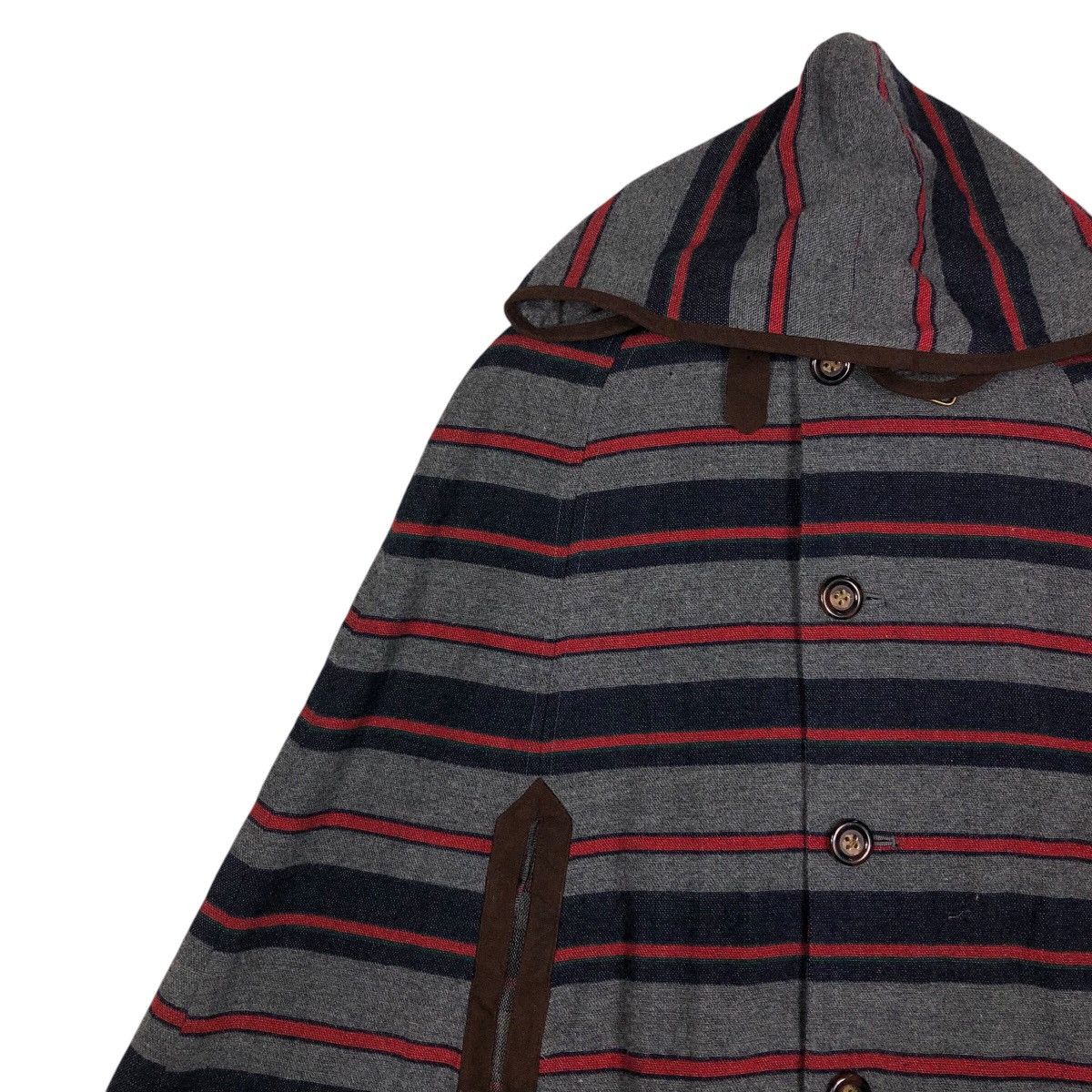 45rpm 📌Vintage Cloak Bomber Jacket Wool Hickory Chore Size US M / EU 48-50 / 2 - 8 Thumbnail