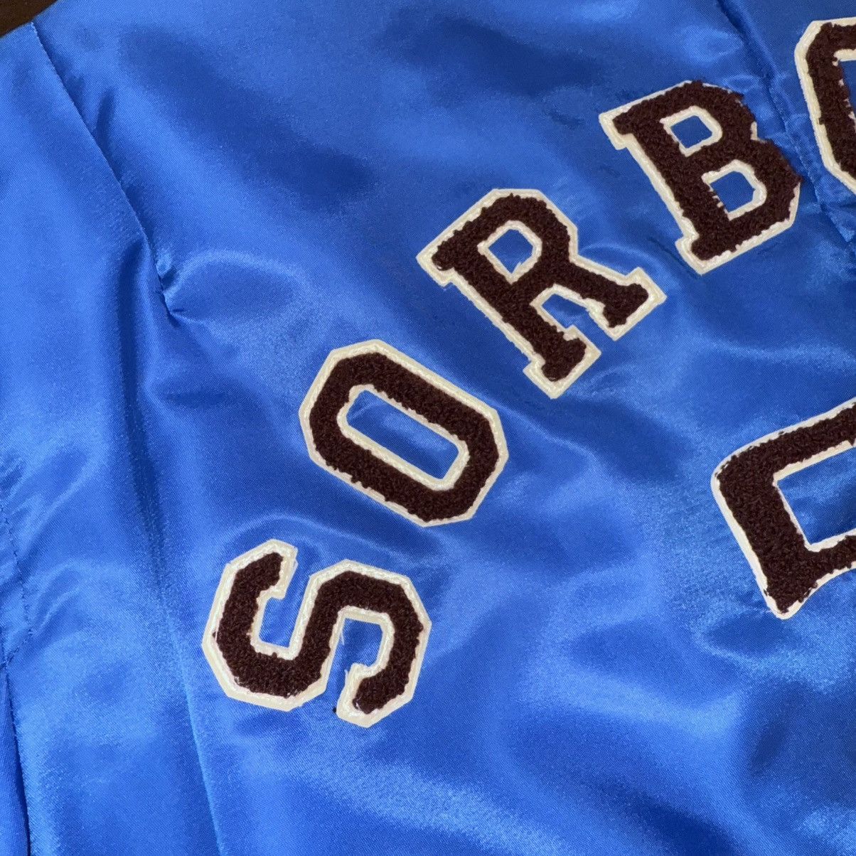 Wales Bonner Wales Bonner logo-patch Bomber Jacket | Blue | 52 Size US L / EU 52-54 / 3 - 16 Thumbnail