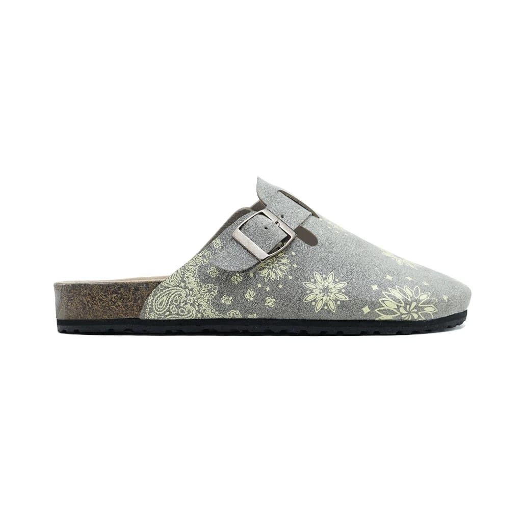 Genuine Leather Loxusdrip - Fresco Grey Bandana Clog Slips Size US 12 / EU 45 - 2 Thumbnail