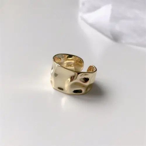 Other Concave Convex Irregular Surface Ring Size ONE SIZE - 4 Thumbnail