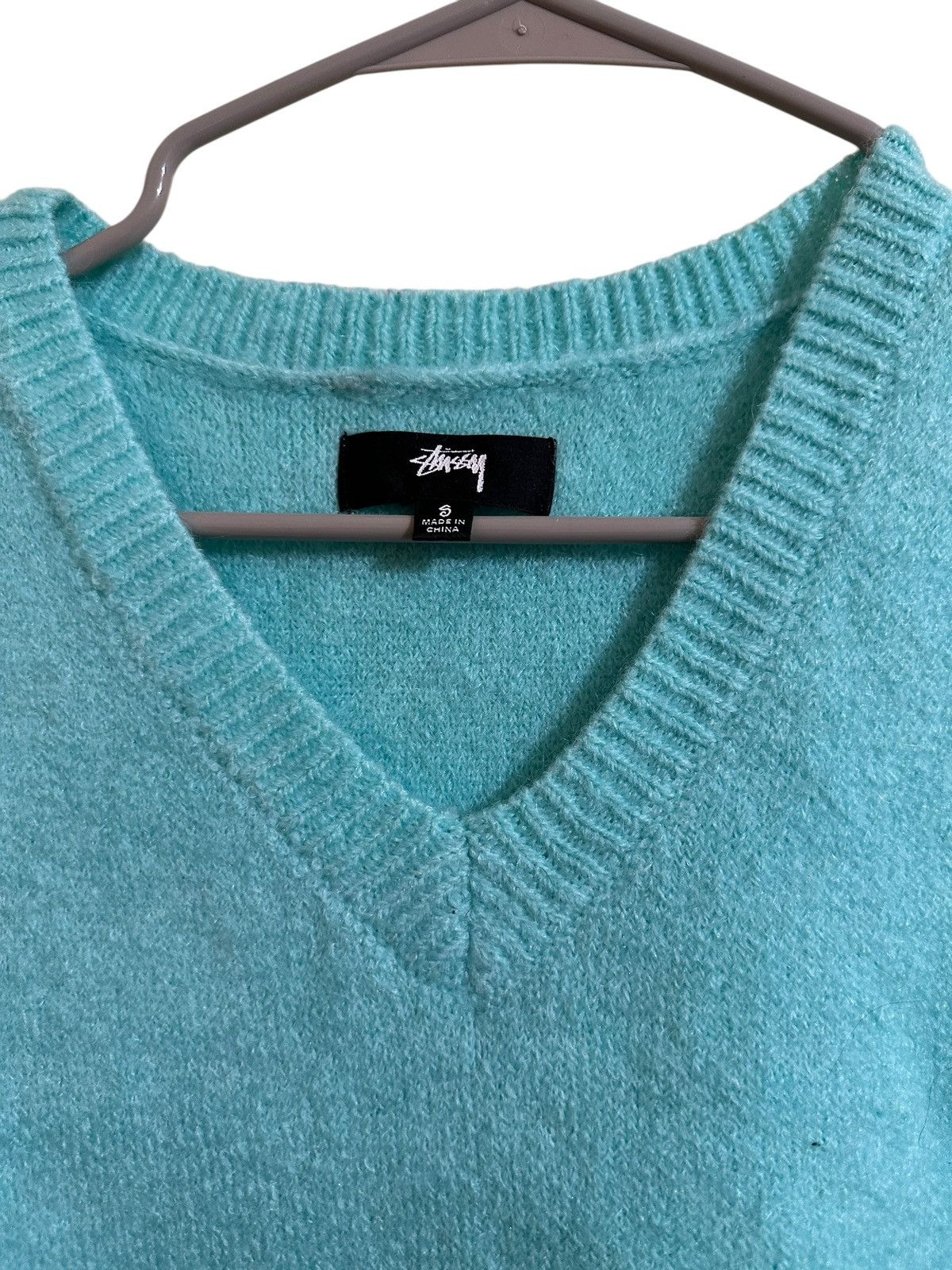 Stussy Stussy Brushed Mohair Vest Size US S / EU 44-46 / 1 - 3 Thumbnail