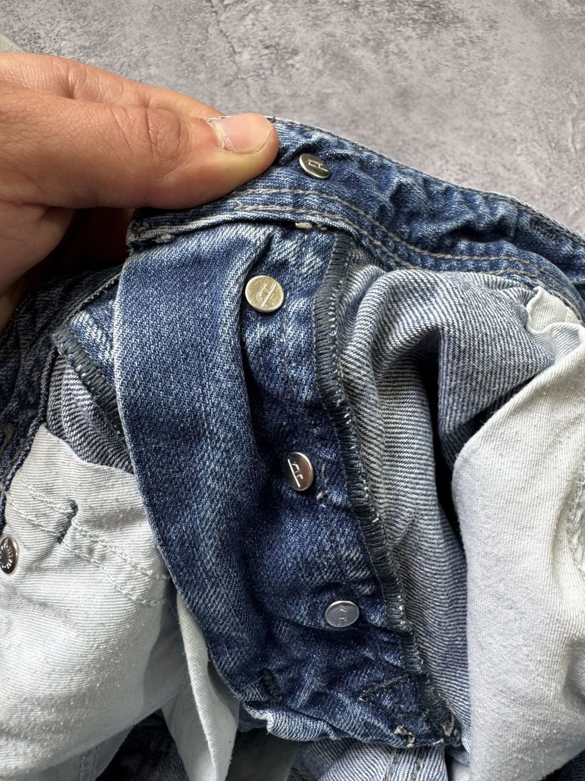 Diesel Y2K Distressed Diesel Jeans Baggy Size US 36 / EU 52 - 23 Thumbnail