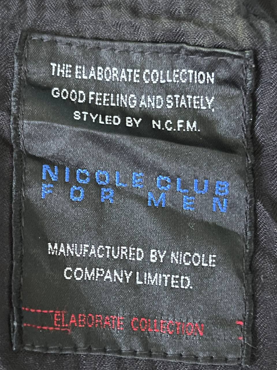 Nicole Club VINTAGE NICOLE CLUB MULTI POCKET RARE BONDAGE STYLE Size US 34 / EU 50 - 16 Thumbnail
