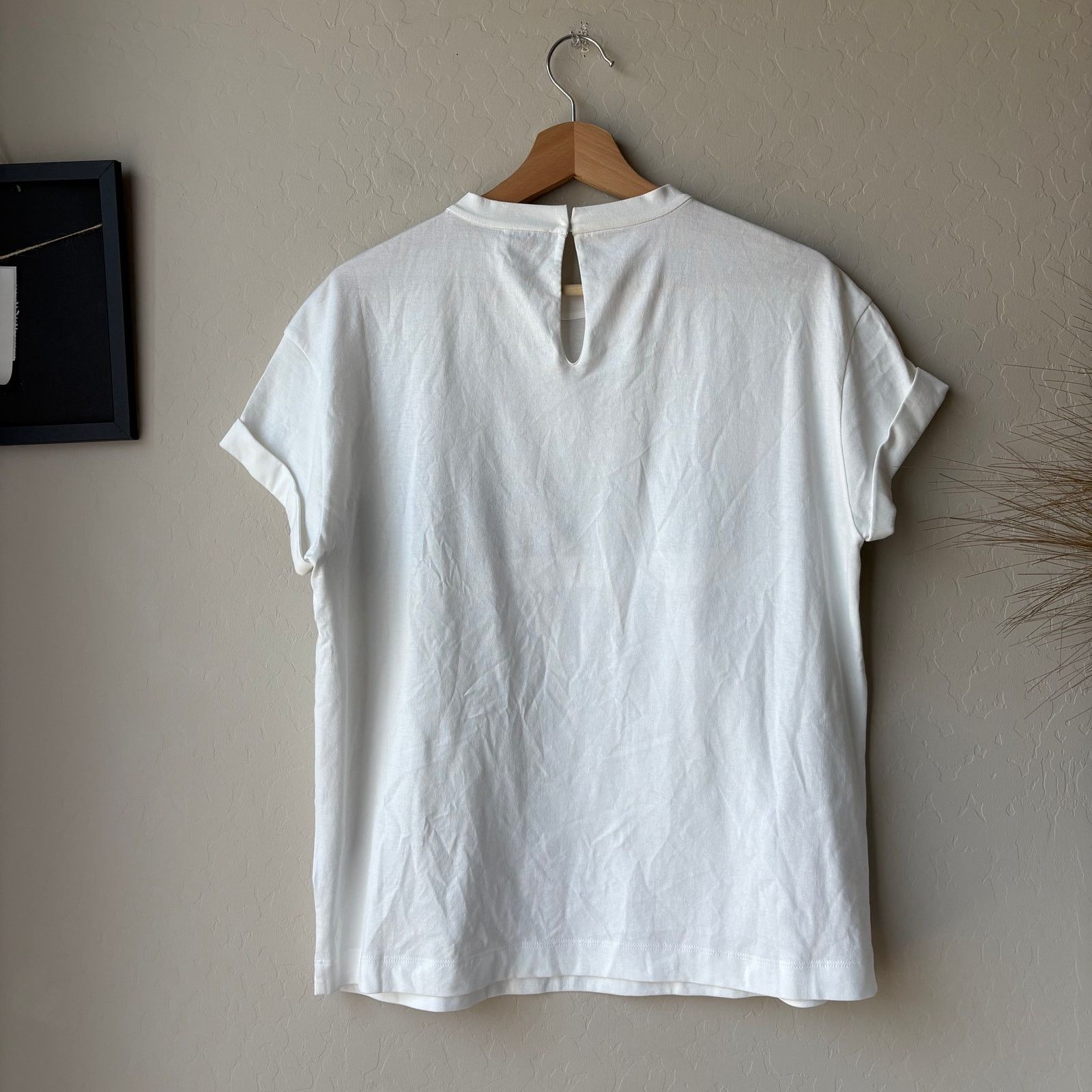 Brunello Cucinelli Brunello Cucinelli Stripe Short Sleeve T-Shirt Size M Size M / US 6-8 / IT 42-44 - 6 Thumbnail