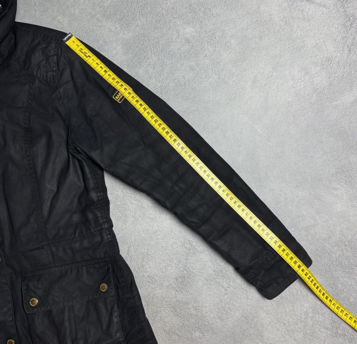 Barbour Barbour International Kirk Wax Cotton Hooded Jacket Size S / US 4 / IT 40 - 21 Thumbnail