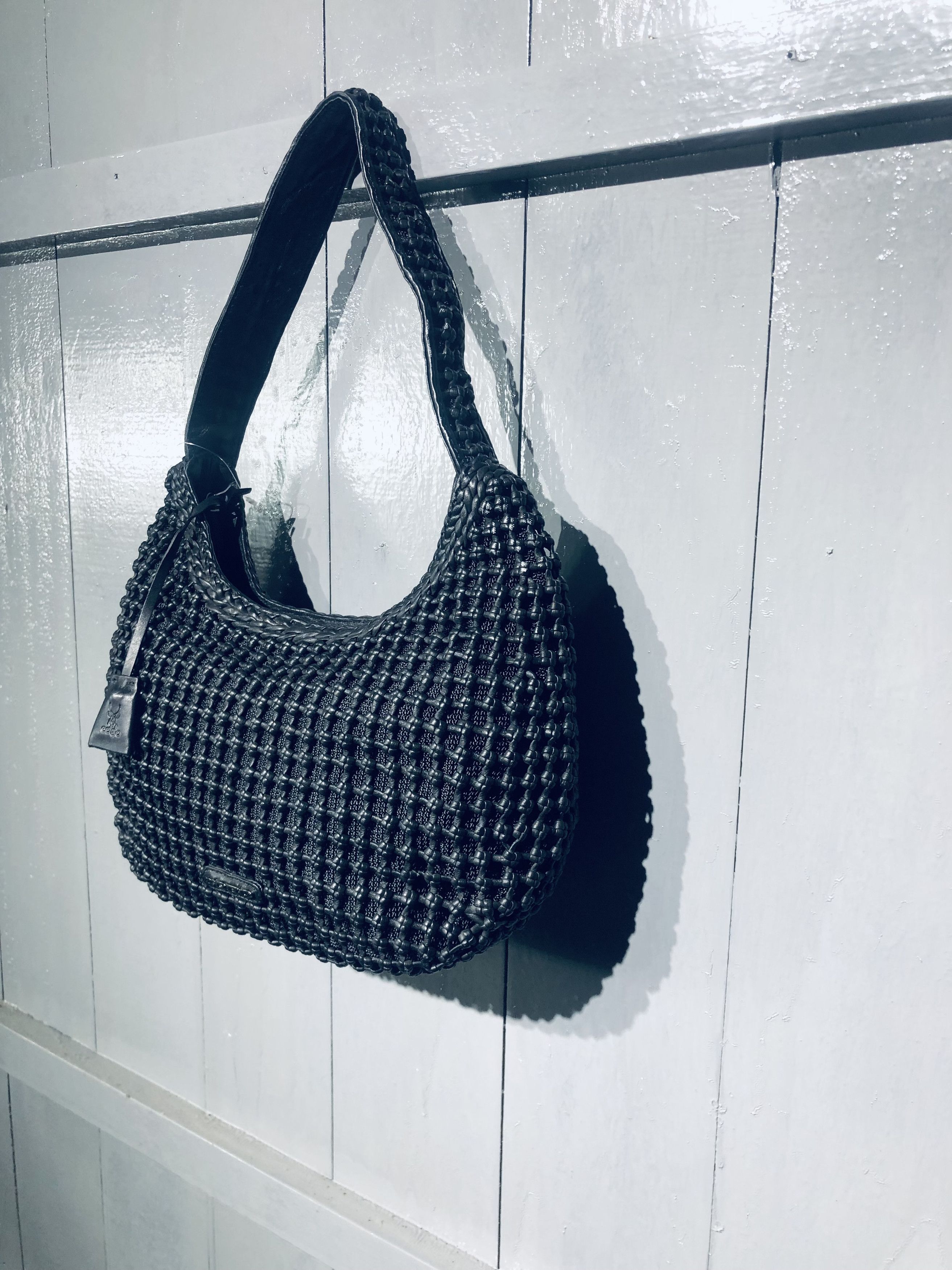 Japanese Brand RARE‼️JAPANESE COBO ROW CORN DESIGN STYLE HOBO BAG Size ONE SIZE - 3 Thumbnail