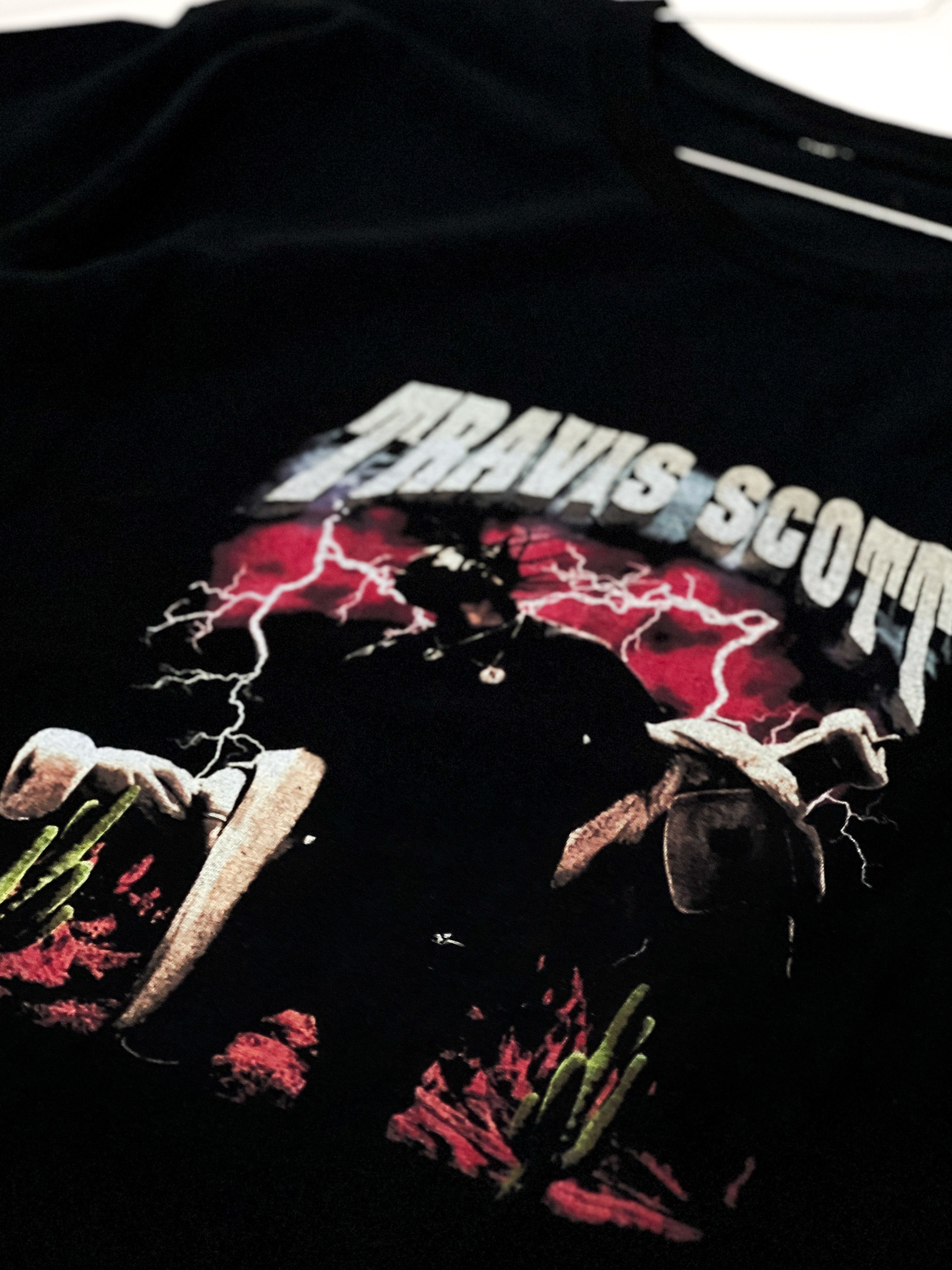 Rap Tees Travis Scott Tour Rodeo 2015 t-shirt Size US M / EU 48-50 / 2 - 3 Thumbnail