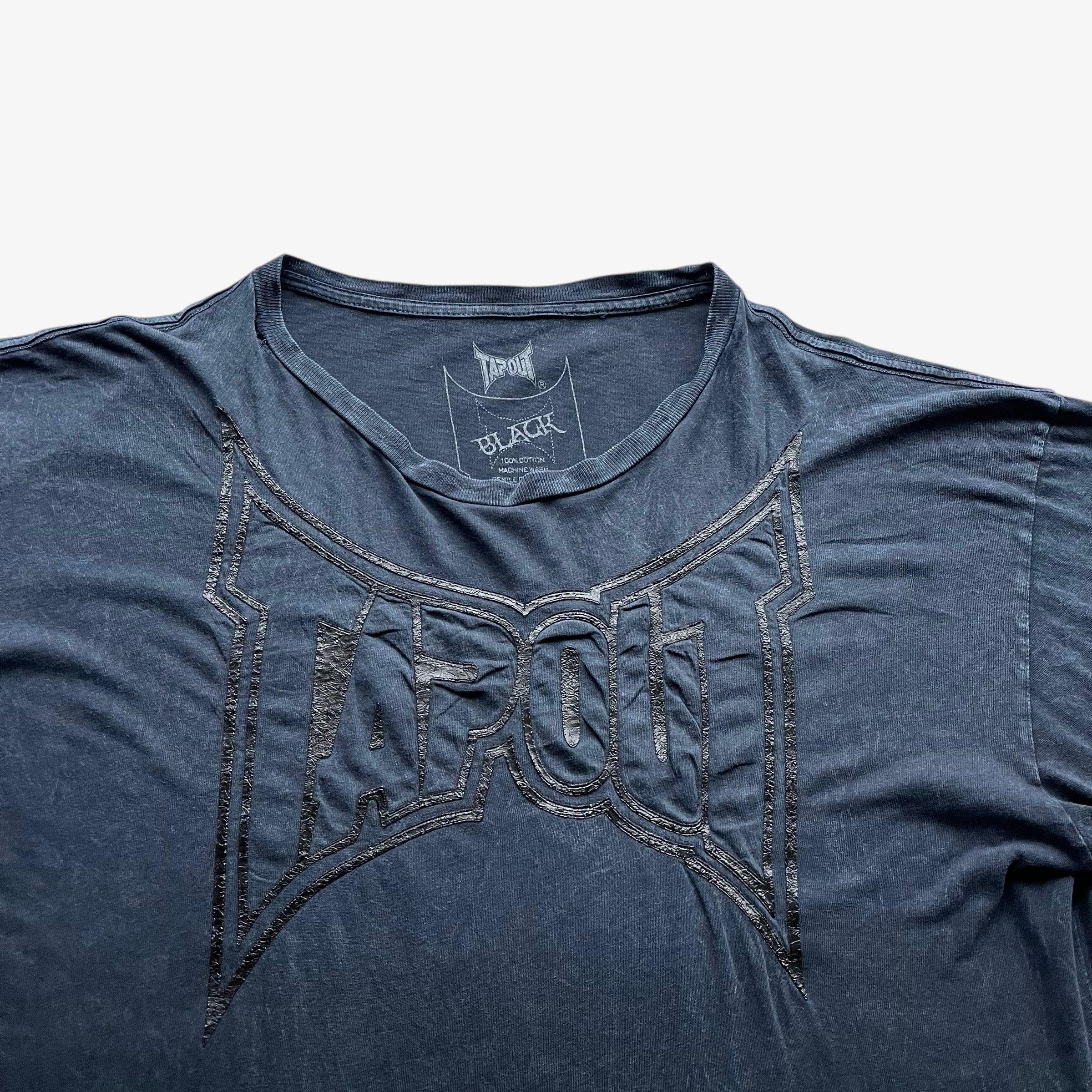 Tapout Vintage Y2K Men's Tapout 3D Graphic Thrashed T-Shirt Size US L / EU 52-54 / 3 - 4 Thumbnail
