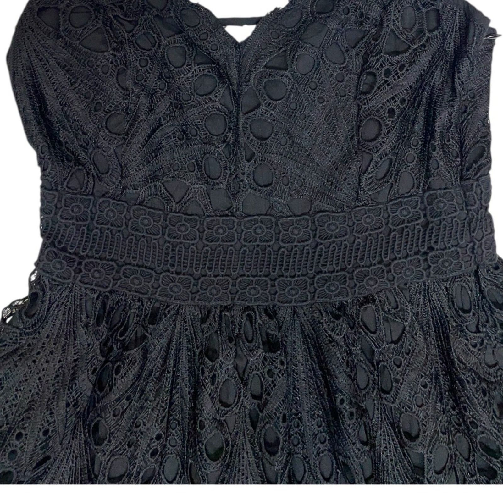 Ramy Brook NWT Ramy Brook Embroidered Belle Dress in Black size Small Size S / US 4 / IT 40 - 8 Thumbnail