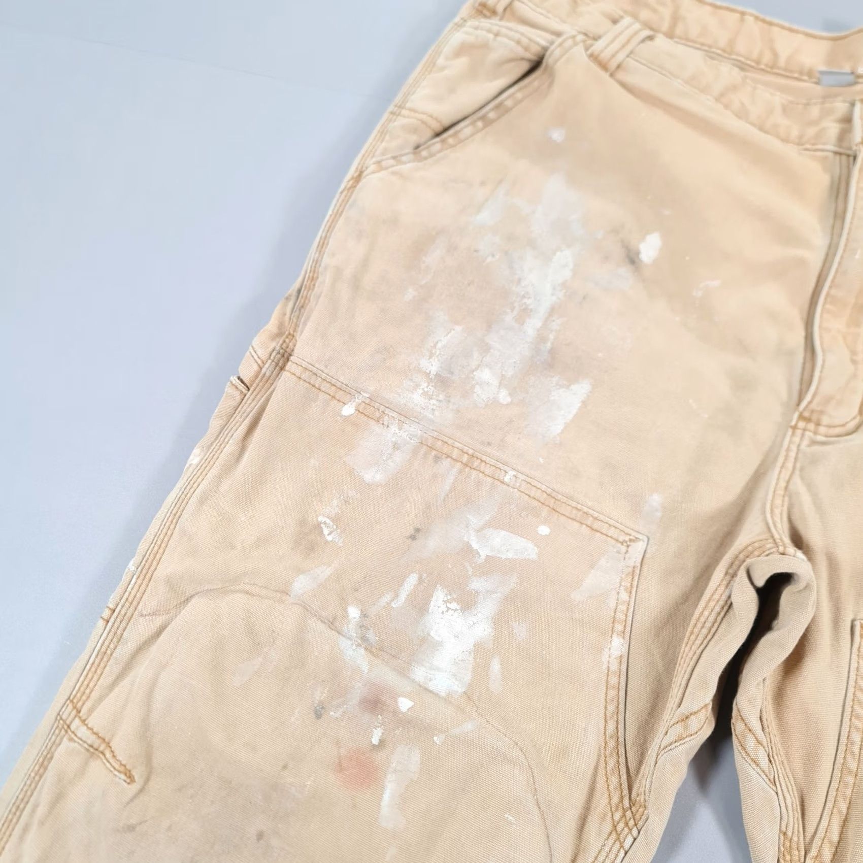Carhartt Carhartt Mens Trousers Beige W40 L30 Relaxed Fit Double Knee Work Pants 102802 Size US 40 / EU 56 - 6 Thumbnail