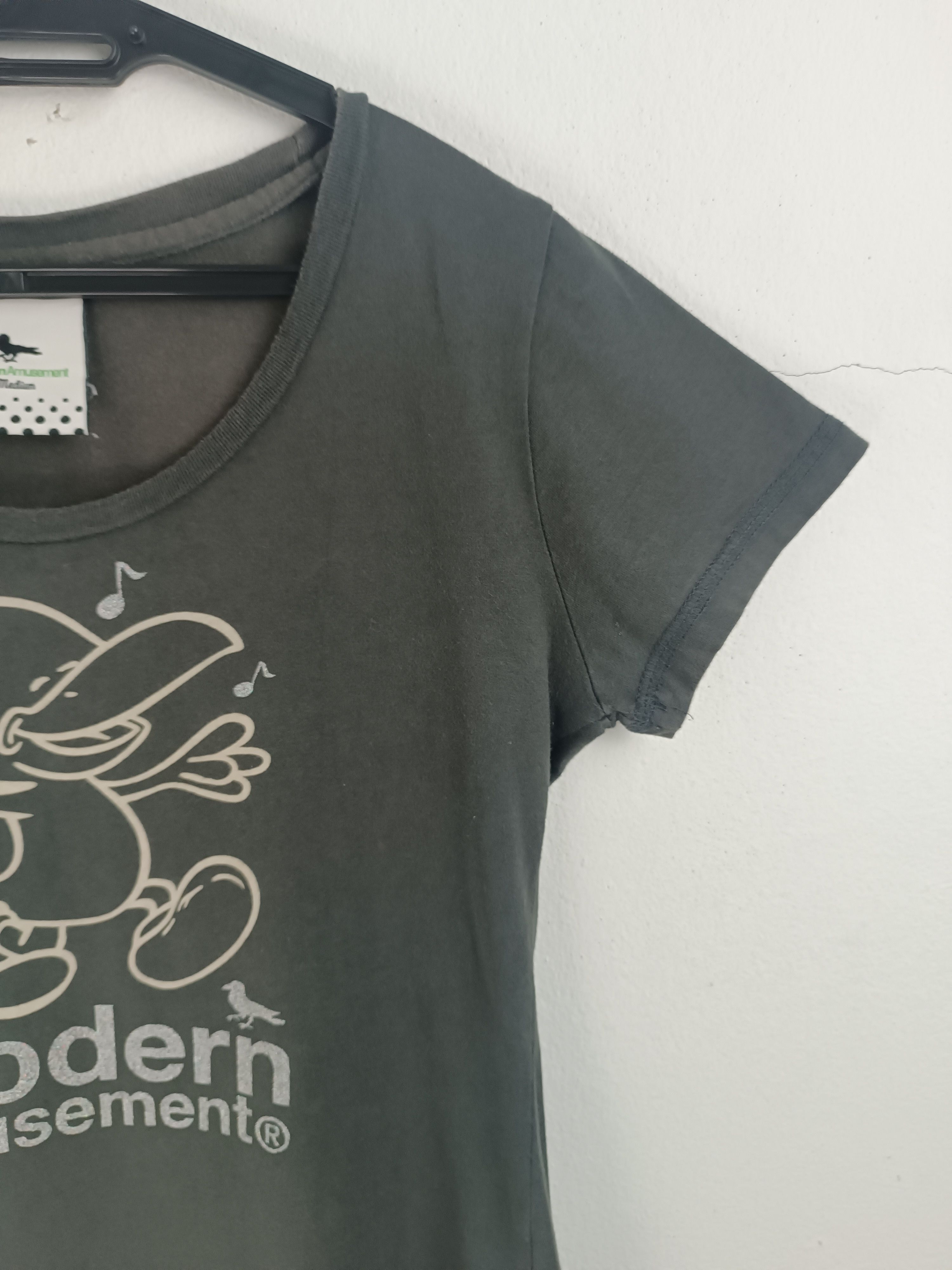 Japanese Brand VINTAGE MODERN AMUSEMENT BIG LOGO TEE IN THE ATTIC LGB BEAST Size M / US 6-8 / IT 42-44 - 5 Thumbnail