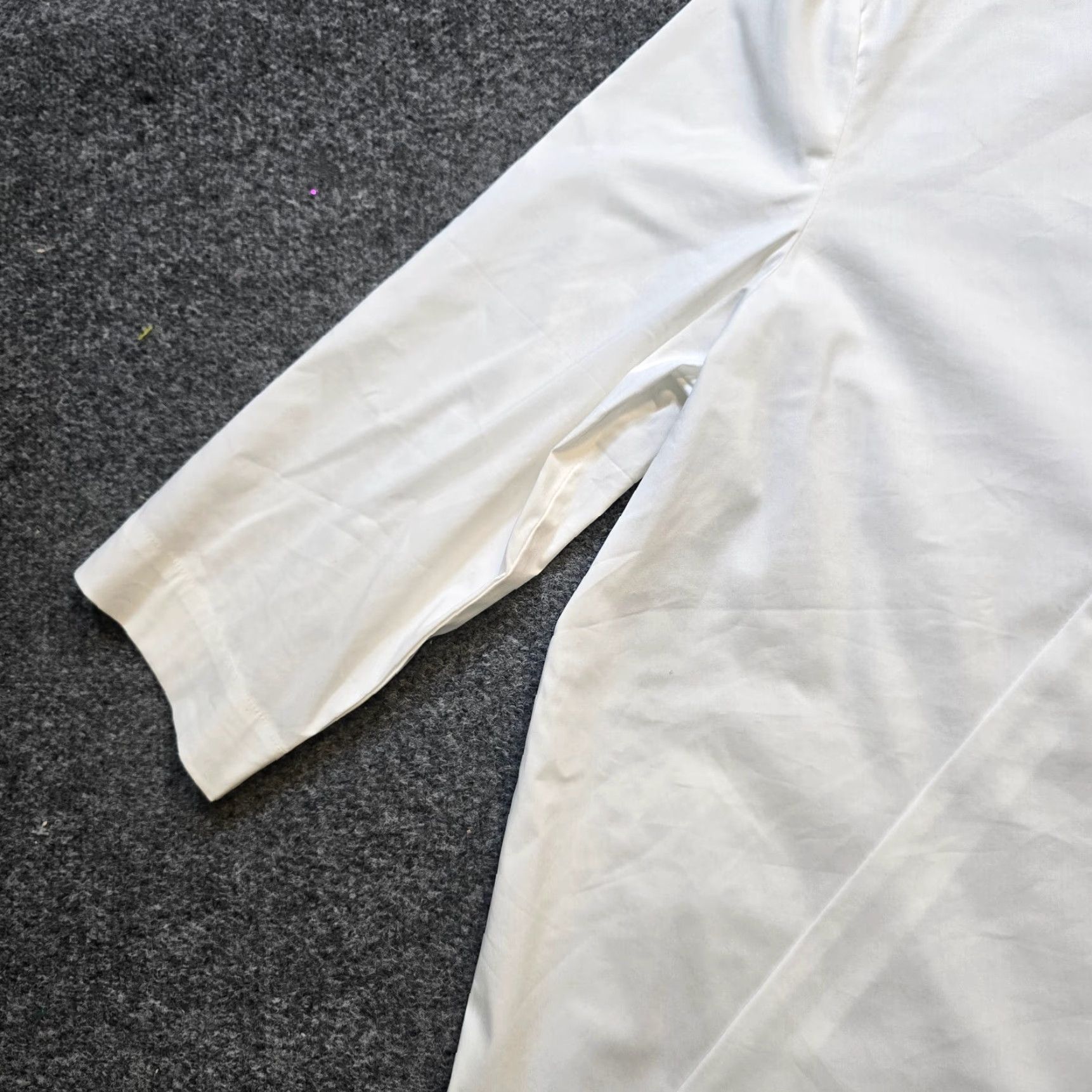 J. Jill J. Jill Top Womens L White 3/4 Sleeve Round Neck Shirt Blouse Casual Minimal Classic 90s? Size L / US 10 / IT 46 - 4 Thumbnail