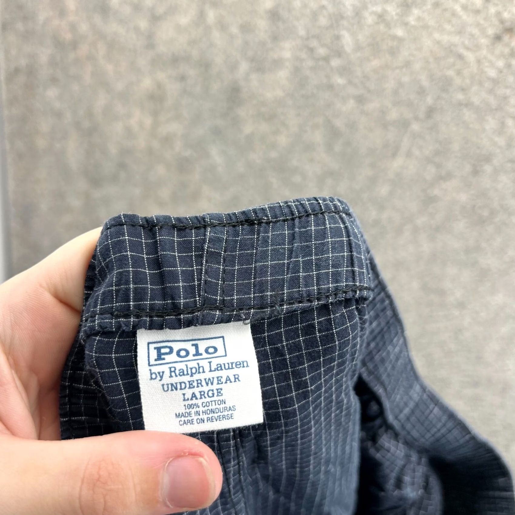 Polo Ralph Lauren VINTAGE Polo Ralph Lauren Pajama Pants Men Large Adult Black Sleepwear Stretch Soft Flannel Cotton Size US L / EU 52-54 / 3 - 4 Thumbnail