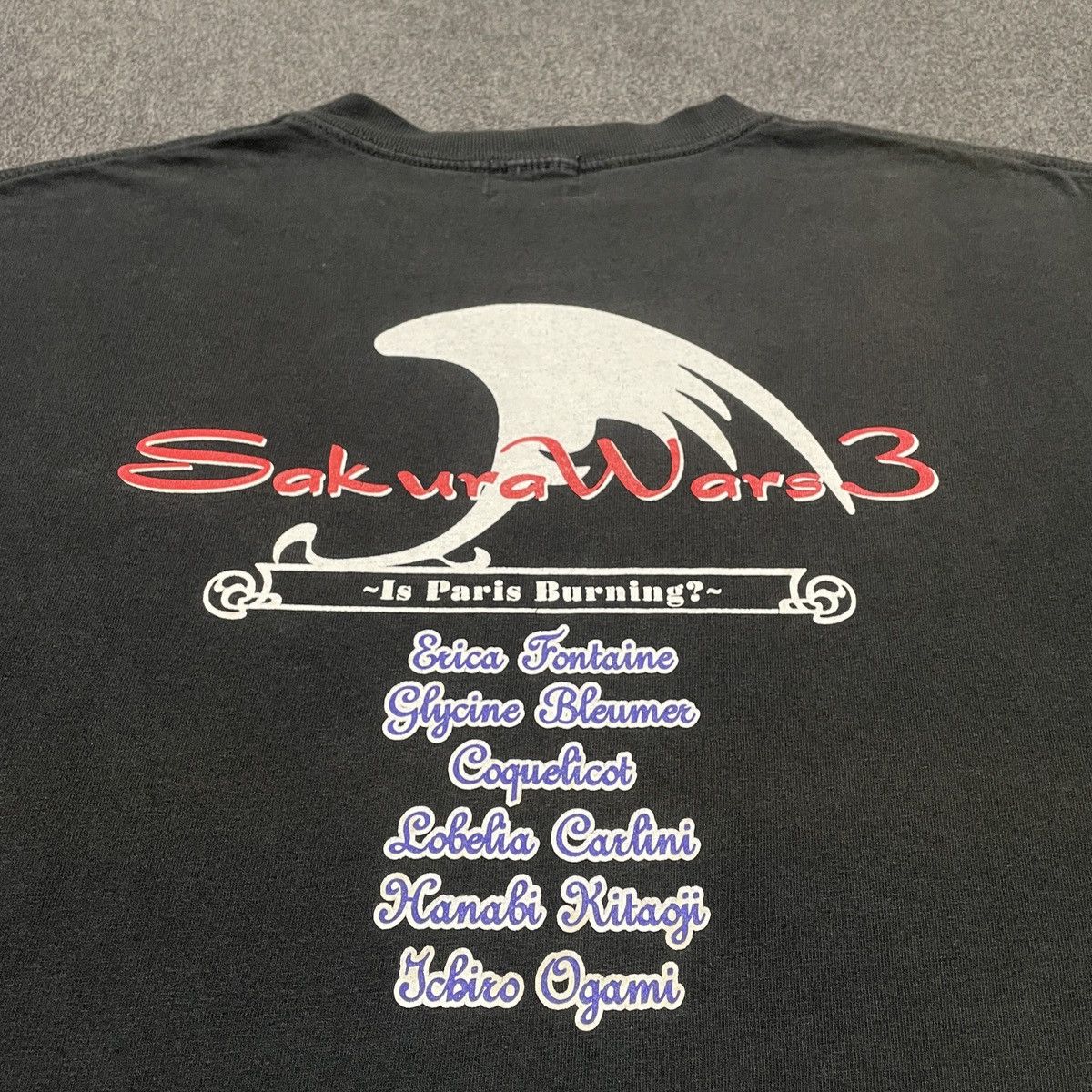 Japanese Brand Vintage Sakura Wars 3 Is Paris Burning ? Sega Game T-shirt Size US L / EU 52-54 / 3 - 2 Thumbnail
