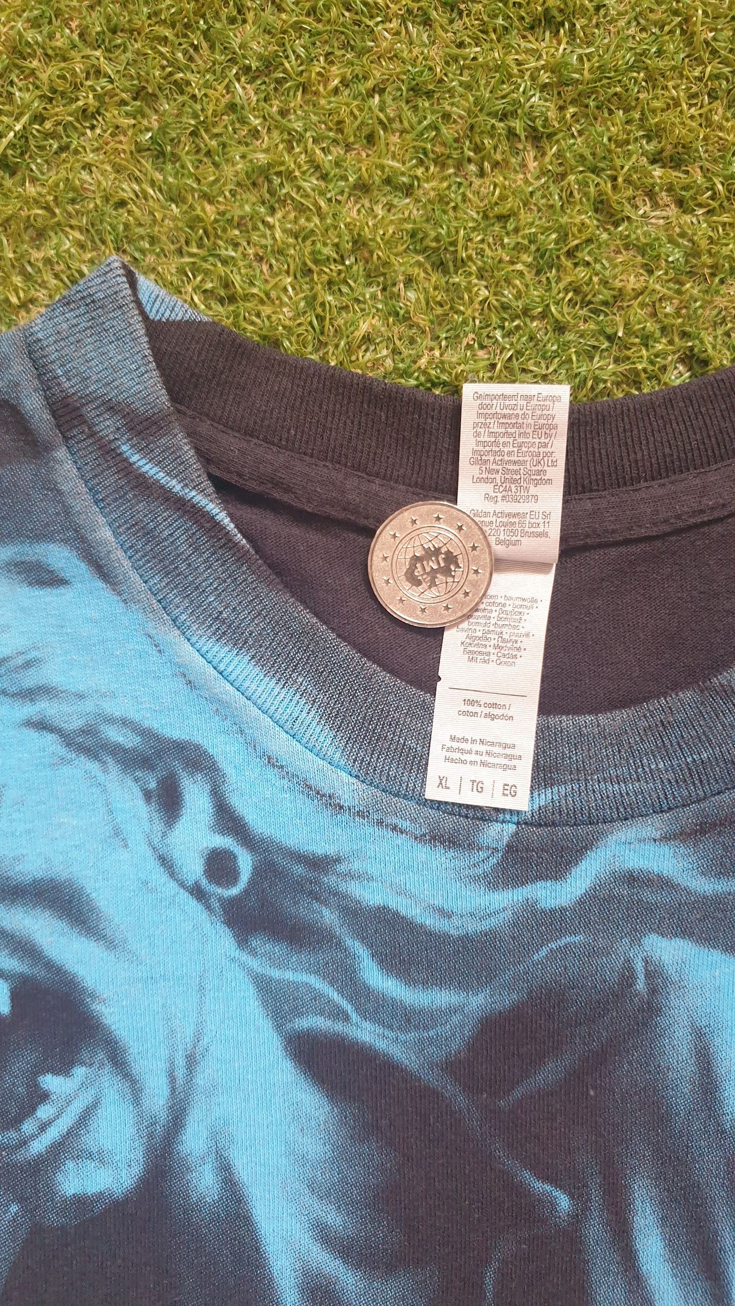 Band Tees × Gildan Iron Maiden - R.I.P Benjamin Breeg Size US XL / EU 56 / 4 - 6 Thumbnail