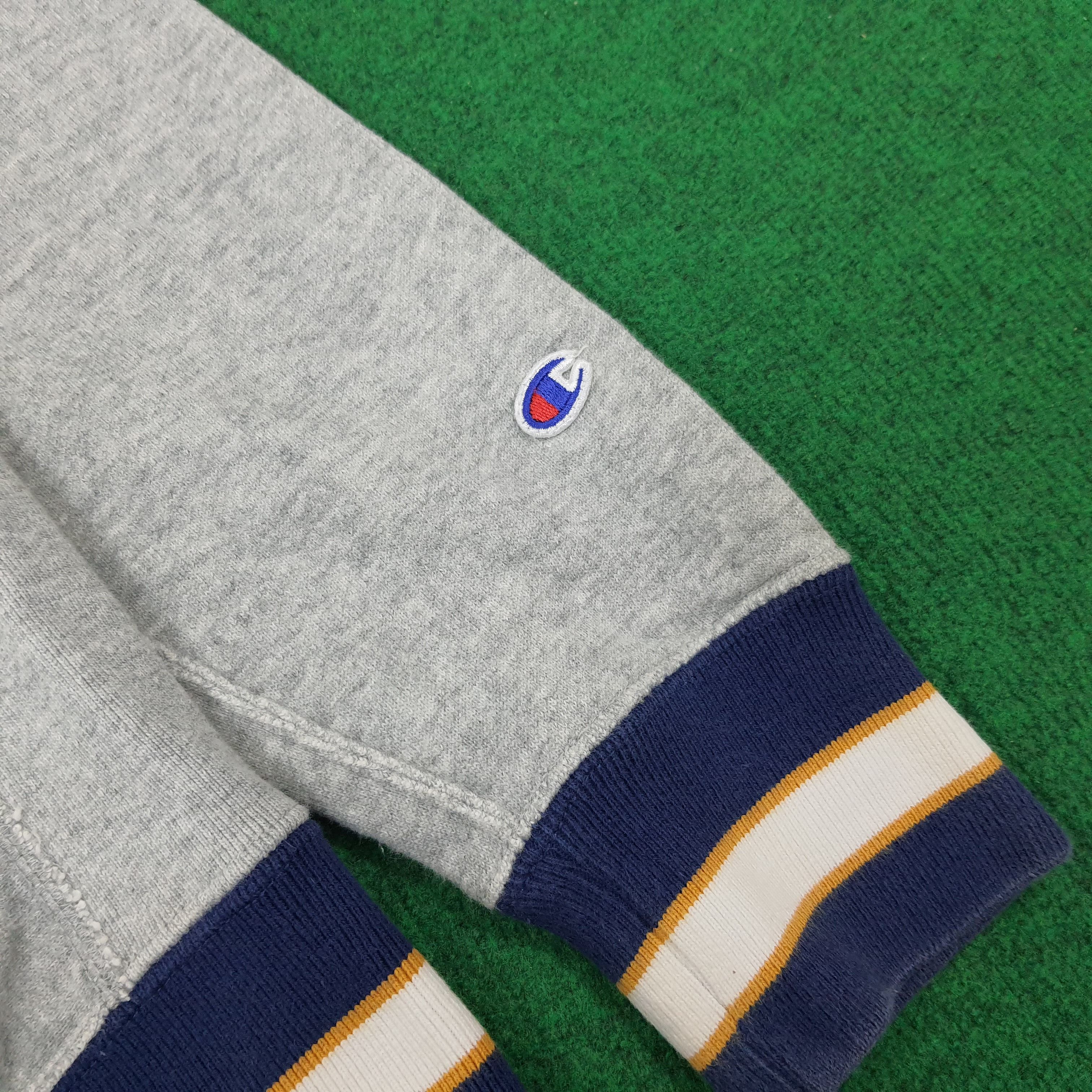 Champion × Japanese Brand × Vintage Vintage Champion x X-Girl Japan Brand Button Jackeylt Hoodie Size US S / EU 44-46 / 1 - 5 Thumbnail