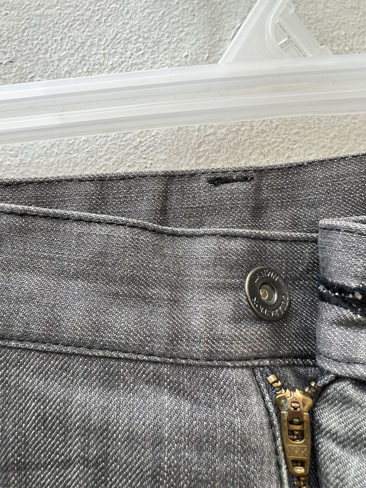 Lanvin Vintage Lanvin Collection Stretch Grey Denim Jeans Size US 31 - 3 Thumbnail