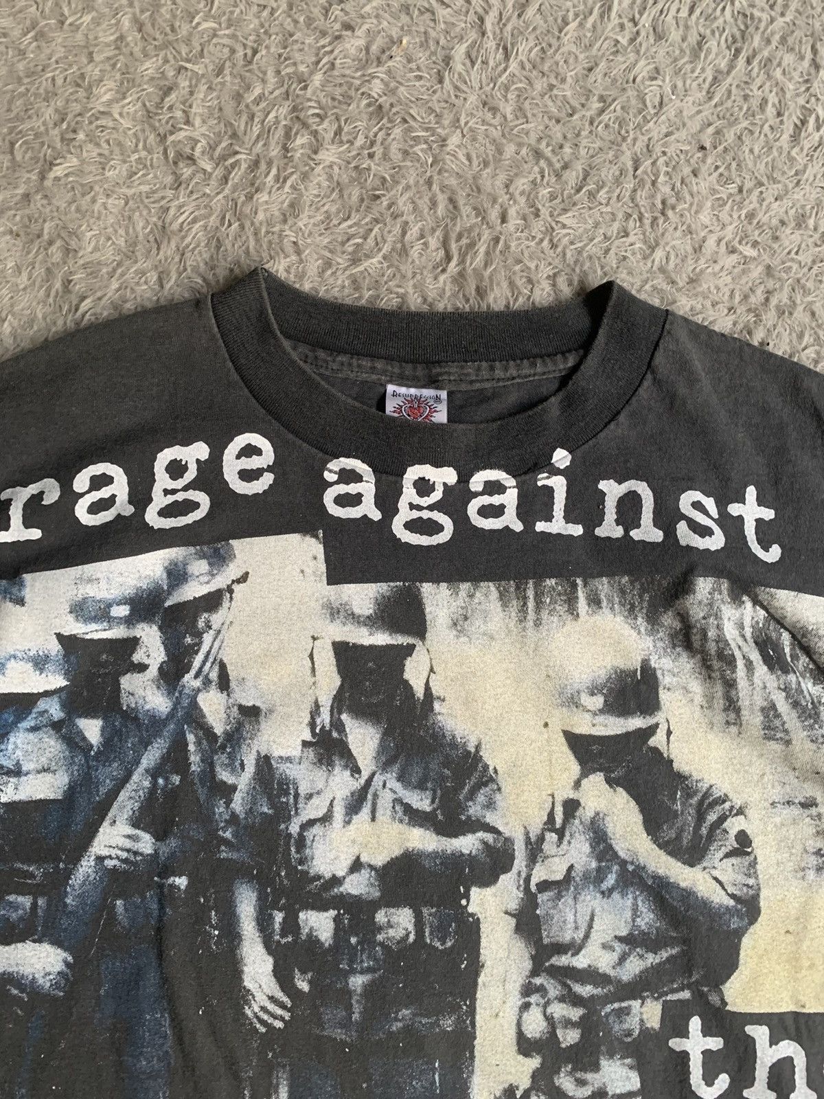 Band Tees Bootleg Ratm Rage Againt the Machine big print tee Size US L / EU 52-54 / 3 - 2 Thumbnail