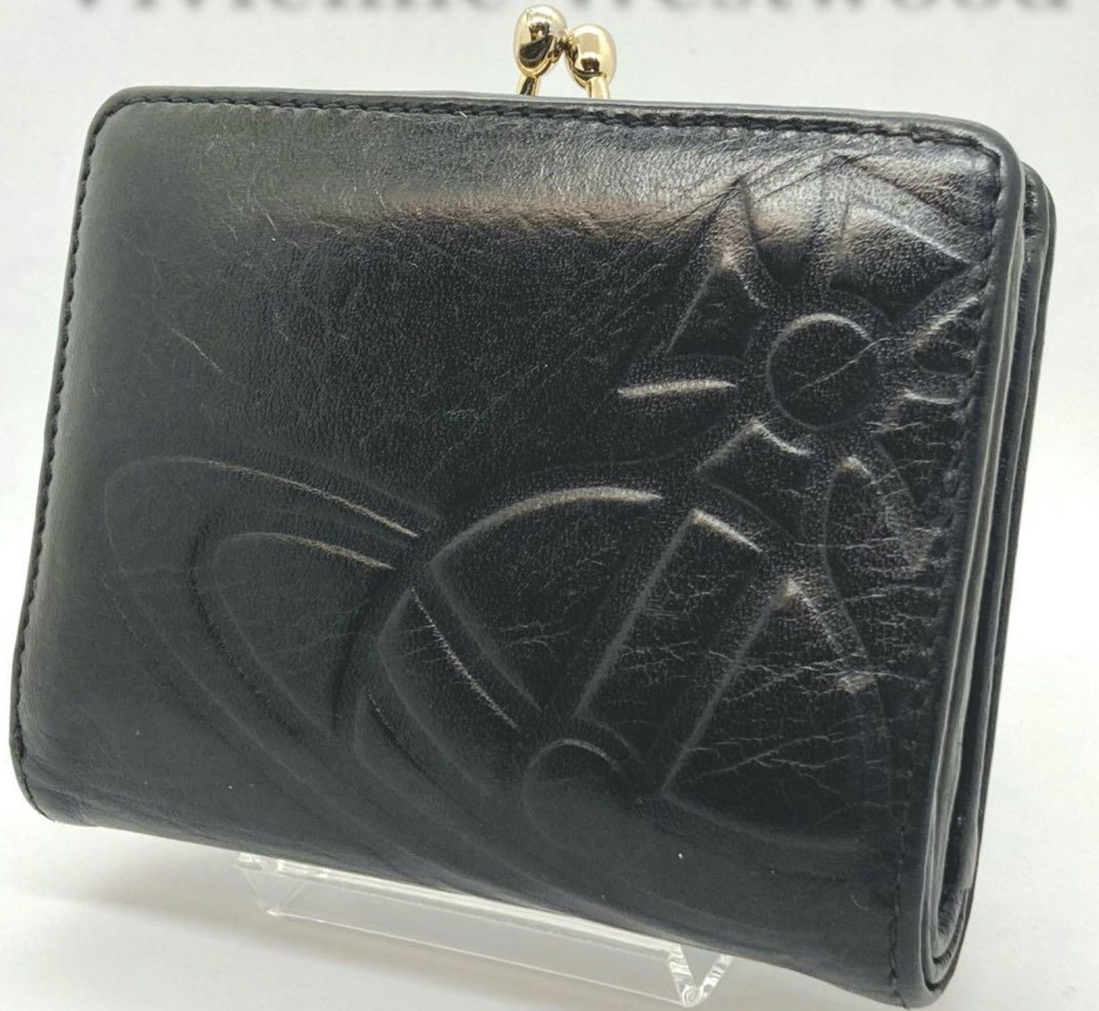 Vivienne Westwood Orb Embossed Leather Wallet Size ONE SIZE - 1 Thumbnail
