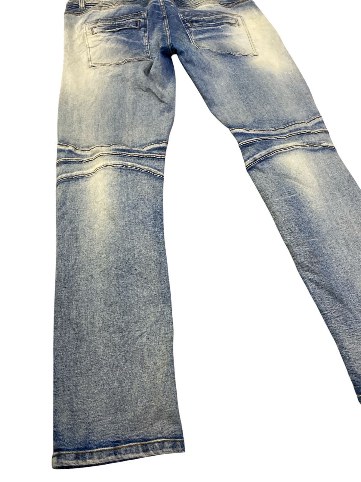 Designer Rare 11 4 14 11 Biker Denim Distressed Size US 38 / EU 54 - 14 Thumbnail