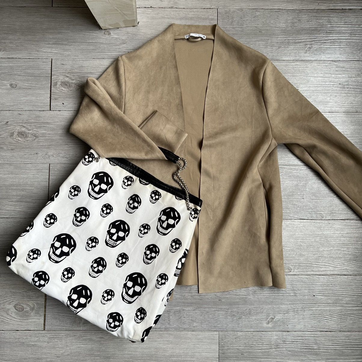 Alexander McQueen Authentic alexander mcqueen white skull tote bag Size ONE SIZE - 2 Thumbnail