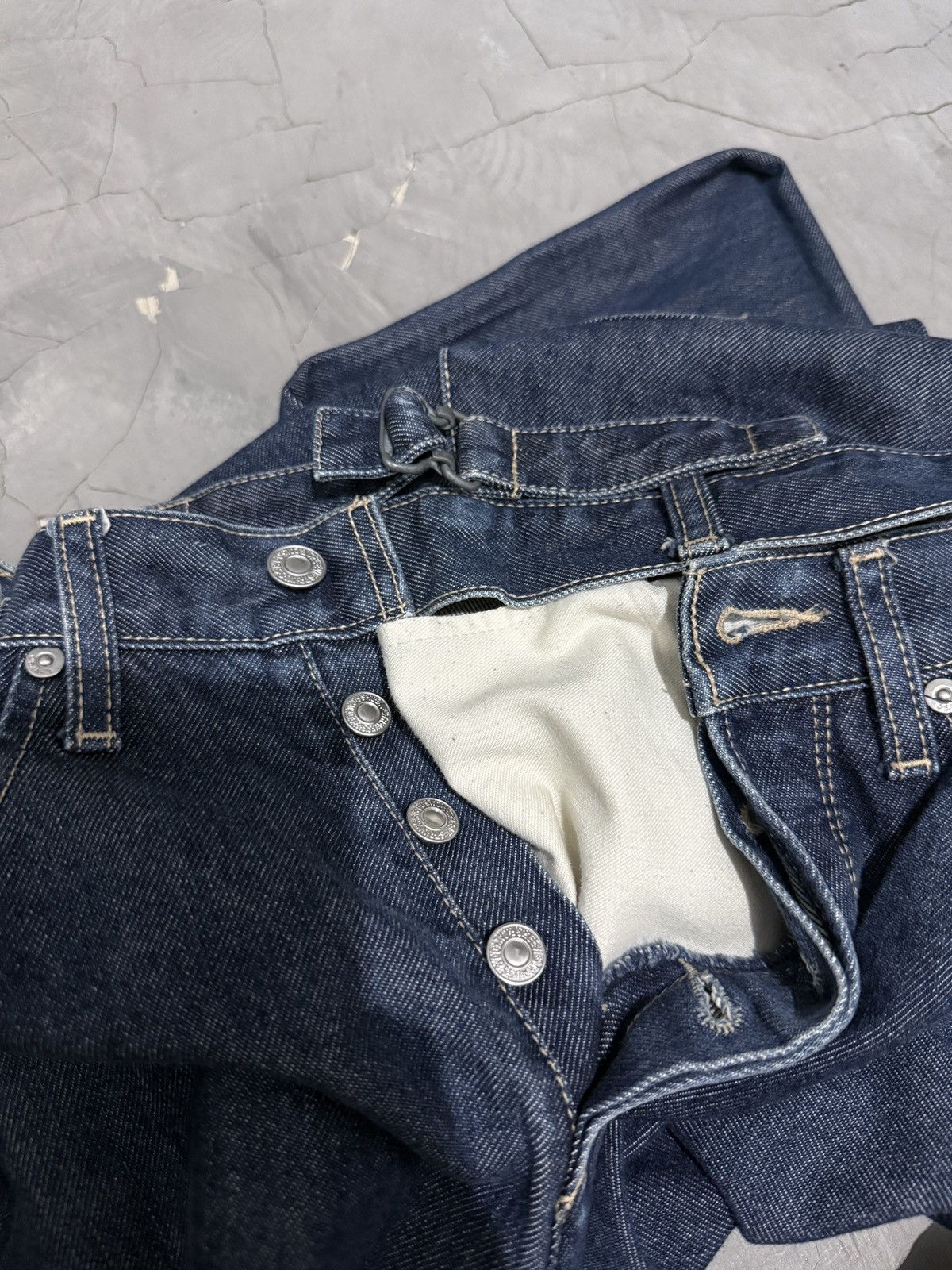 Engineered Garments × Levi's Levi’s VTG Engineered Jeans Buckle Back Twisted Seam Nhogirl Size US 30 / EU 46 - 6 Thumbnail