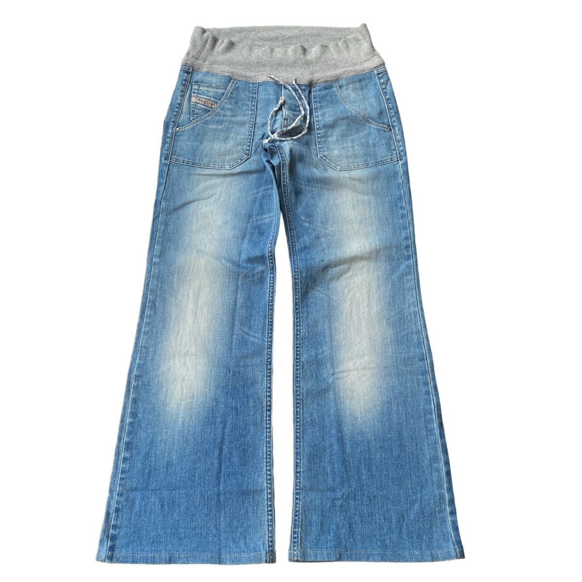 Diesel × Jean × Le Grande Bleu (L.G.B.) Vintage 2000s Diesel Boot Cut Denim Flared Denim Jeans Y2K Size US 28 / EU 44 - 1 Thumbnail
