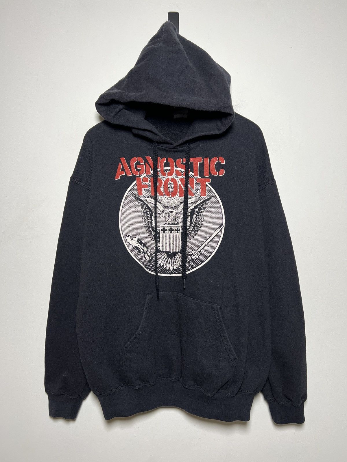 Band Tees Agnostic Front New York Hardcore y2k vintage hoodie Size US M / EU 48-50 / 2 - 2 Thumbnail