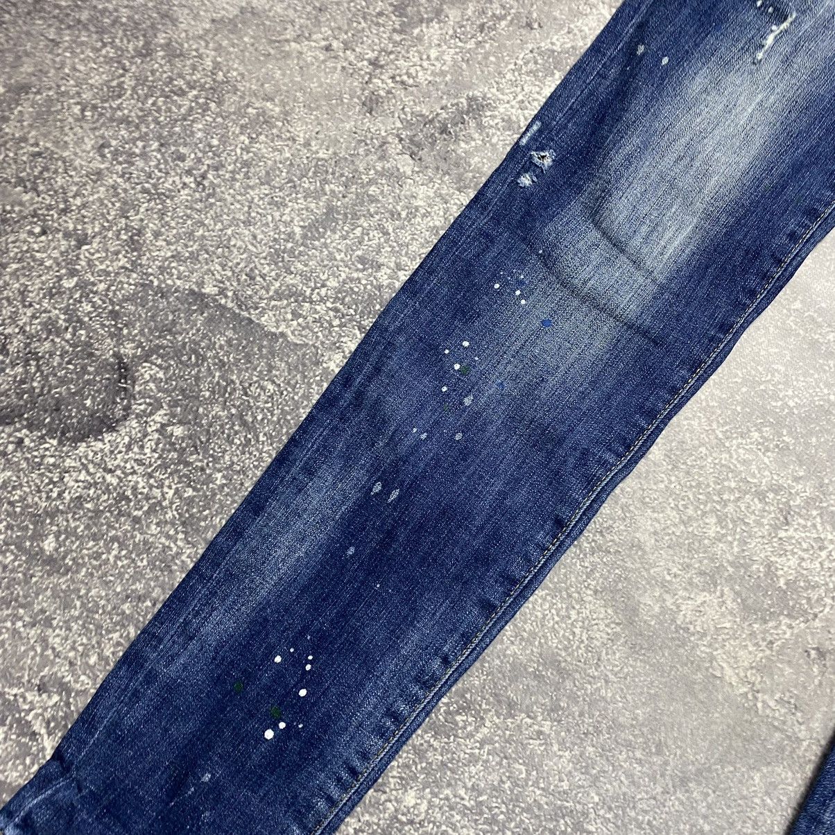 Dsquared2 Luxury Dsquared2 Hype y2k blue denim destressed style jeans Size US 30 / EU 46 - 6 Thumbnail