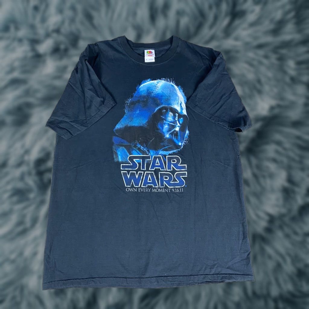 Star Wars STAR WARS T Shirt Men XL 2011 VIDEO RELEASE promo DARTH VADER Black Tee Men’s XL Star Wars Star Trek? Note: wait. Size US XL / EU 56 / 4 - 1 Thumbnail