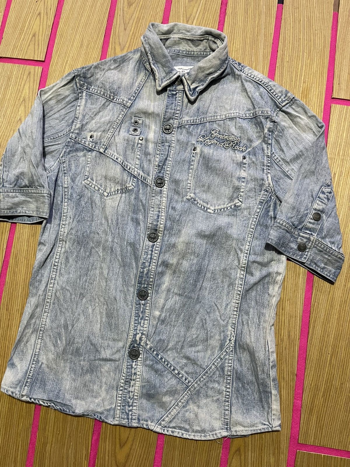 In The Attic VINTAGE Y2K IN THE ATTIC long sleeve shirt Size US M / EU 48-50 / 2 - 2 Thumbnail