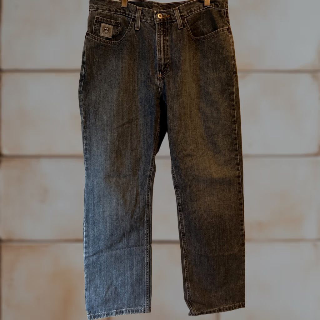 Vintage VINTAGE Cinch Carter Jeans White Label Men 34x30 Medium Wash Boot Cut 5-Pocket Relaxed Fit Denim Boys? Size US 34 / EU 50 - 1 Thumbnail